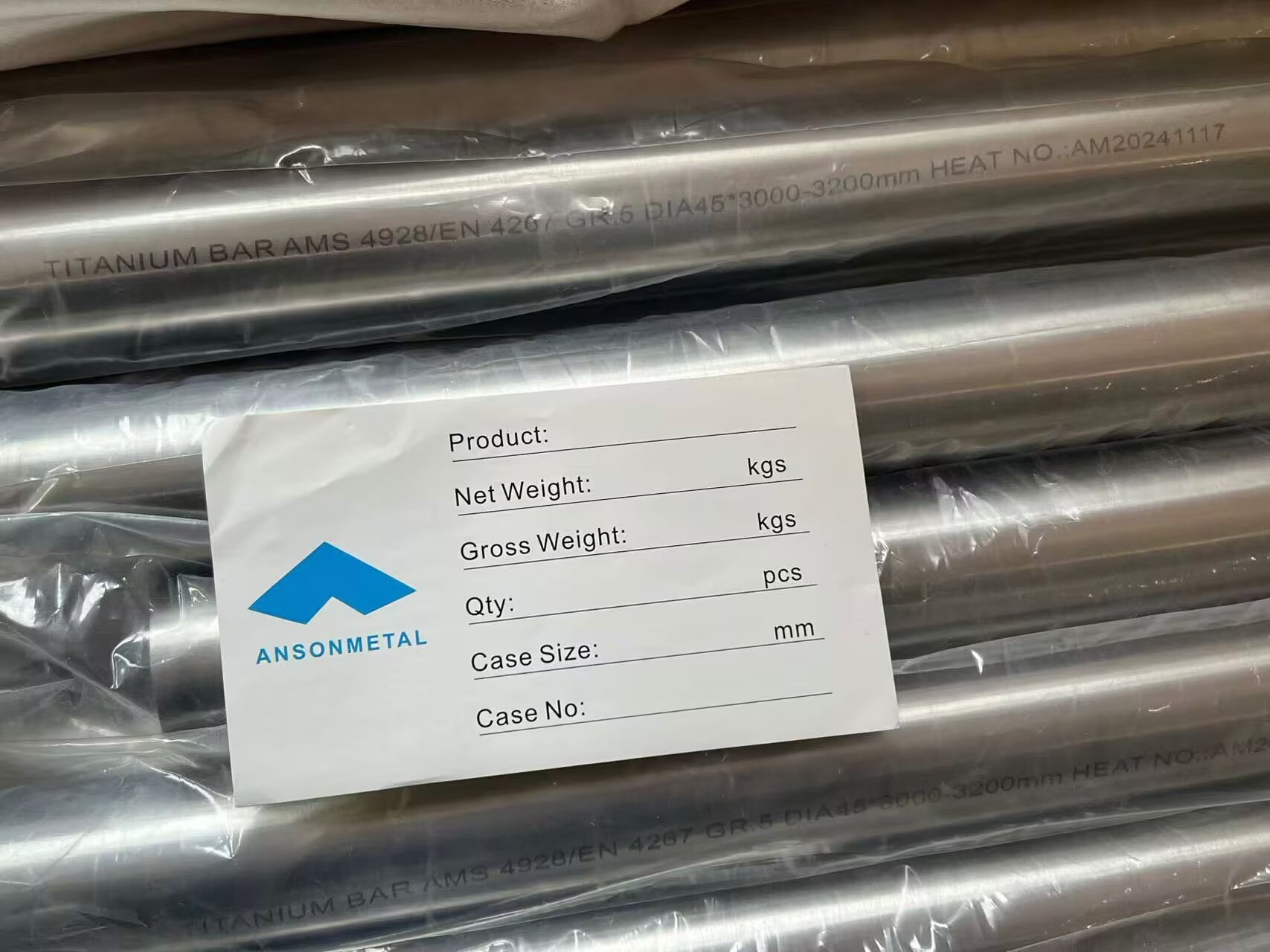 Bars, Tubes and Pipes
